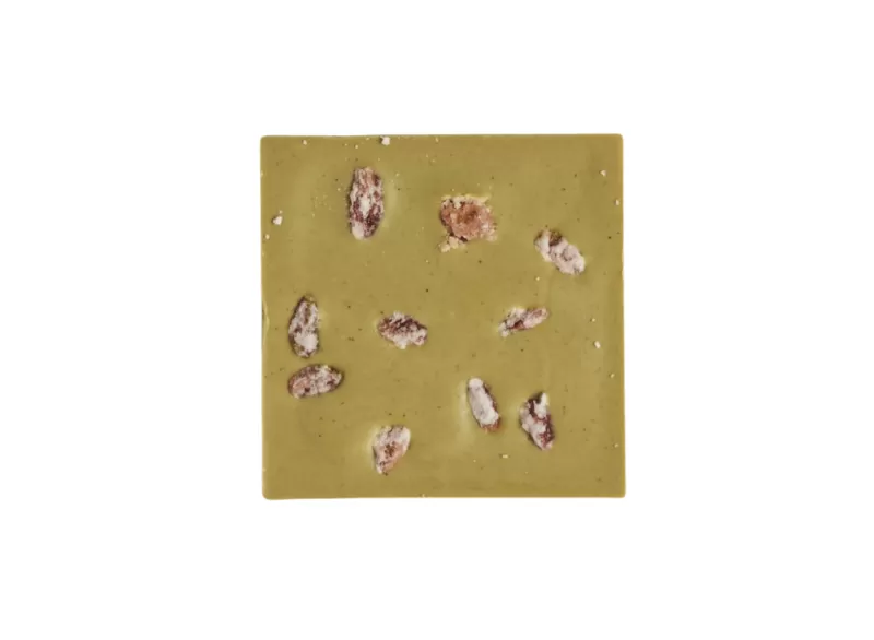 Bar of Artisan Chocolate with Pistachio - Pasticceria Giotto Oltre la Dolcezza - Chocolate