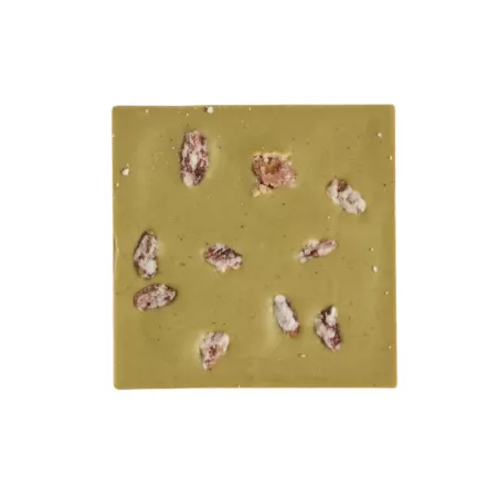 Tablette de Chocolat Artisanal au Pistache - Pasticceria Giotto Oltre la Dolcezza - Chocolat
