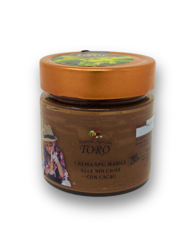 Hazelnut and cocoa spread - Azienda Agricola Toro - Spreadable Creams