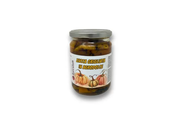 Sweet and sour grilled pumpkin - Masseria Antonio Esposito Ferraioli - Canned Foods and Preserves