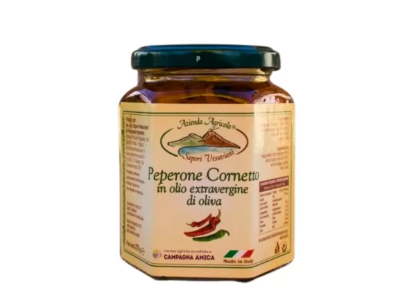 Cornetto Pepper in Oil - Sapori Vesuviani - Pickles