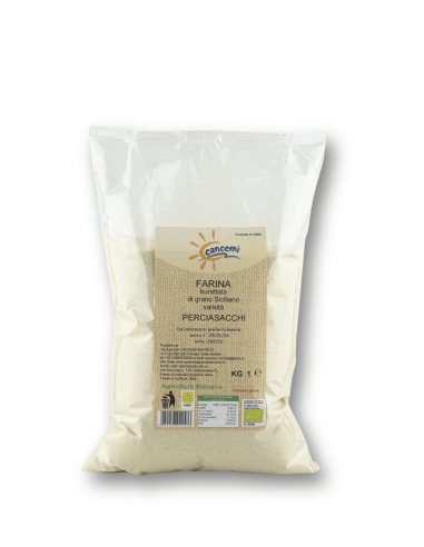 Organic Perciasacchi Durum Wheat Burattata Flour - Azienda Agricola Cancemi - Flours