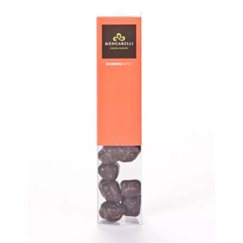 Tablette Orange Bassinée 50g - Mencarelli - Chocolat
