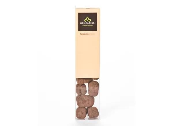 50g Ginger-Infused Basin in Packaging - Mencarelli - Chocolate