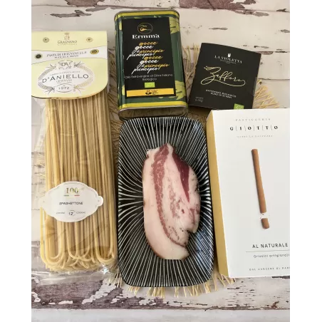 Boîte Recette : Spaghettone au Safran et Joue de Porc avec Gressins de...