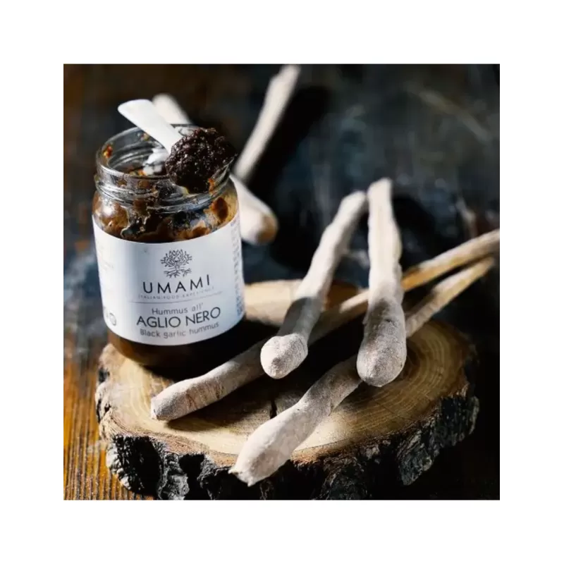 Houmous à l'ail noir de Umami | StoreItaly.org