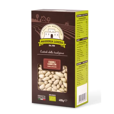 Organic Cannellini Beans by Masseria Loizzo | StoreItaly.org