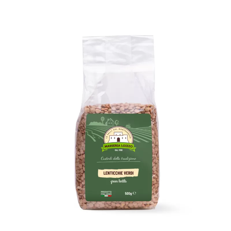 Green Lentils by Masseria Loizzo | StoreItaly.org