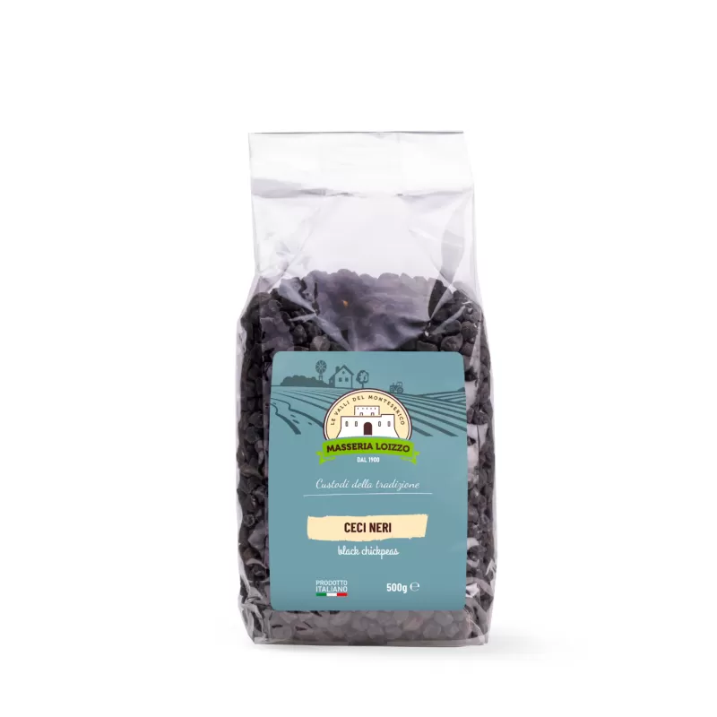 Schwarze Kichererbsen von Masseria Loizzo | StoreItaly.org