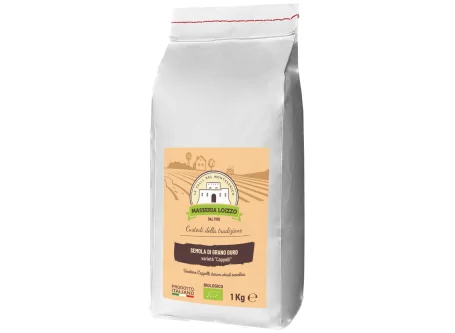 SEMOLA DI GRANO DURO CAPPELLI BIO - 5kg di Masseria Loizzo | StoreI...