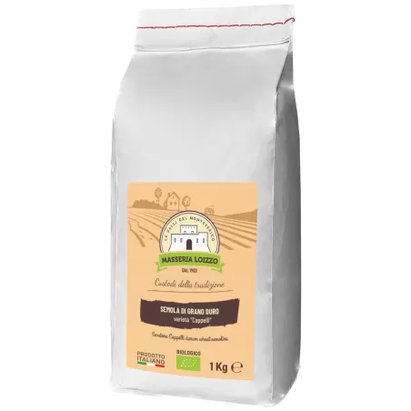 Senatore Cappelli Semolina - 5kg by Masseria Loizzo | StoreItaly.org