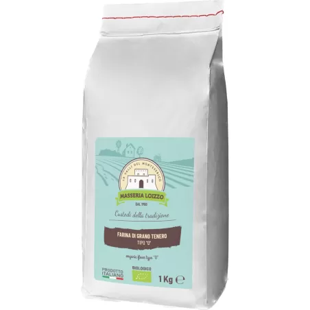 ''0'' Soft Wheat Flour - 5kg by Masseria Loizzo | StoreItaly.org
