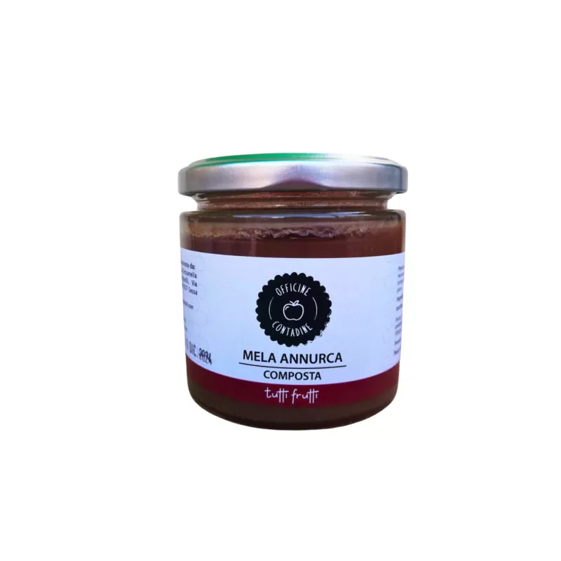 Compote de Pomme Annurca - 230g de Officine Contadine | StoreItaly.org