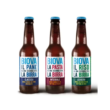 Nouvelle Gamme de Bières - 12 Bouteilles (3x4) de Biova Project | StoreItal...