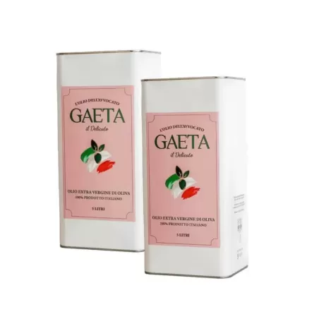 Huile d'Olive Extra Vierge 5L Délicate de Olio Dell'Avvocato Gaeta ...