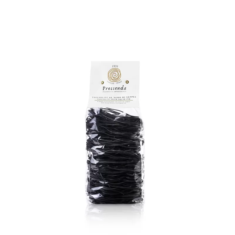 Tagliolini Nero Di Seppia - 500g von Pastificio Pressenda | StoreIta...