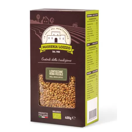 Bio Grüne Linsen von Masseria Loizzo | StoreItaly.org