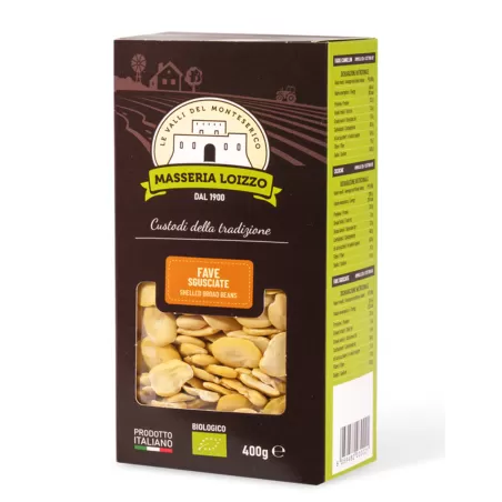 Bio Geschälte Saubohnen von Masseria Loizzo | StoreItaly.org