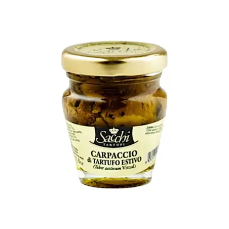 Carpaccio (ou lamelles) de Truffe d'Été de Sacchi Tartufi | StoreIt...