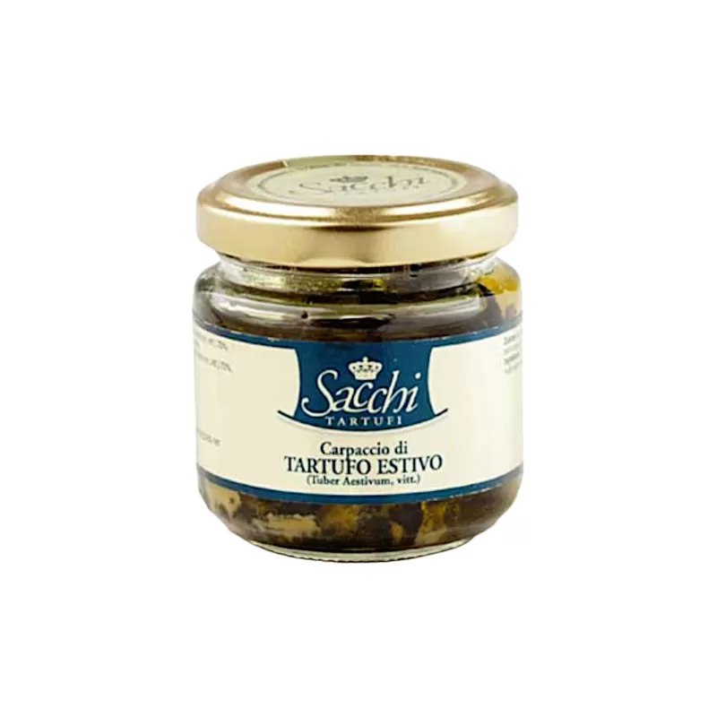 Carpaccio (ou lamelles) de Truffe d'Été de Sacchi Tartufi | StoreIt...