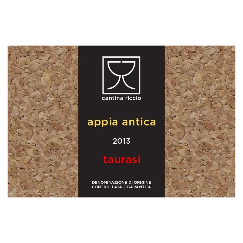 Taurasi DOCG di Cantina Riccio - Cantina Riccio - Vini Rossi