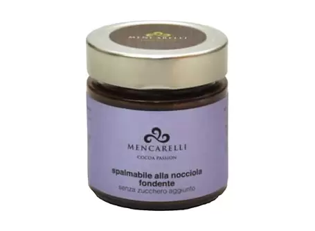 CREMA SPALMABILE ALLA NOCCIOLA (FONDENTE) - SENZA ZUCCHERO 200g di ...