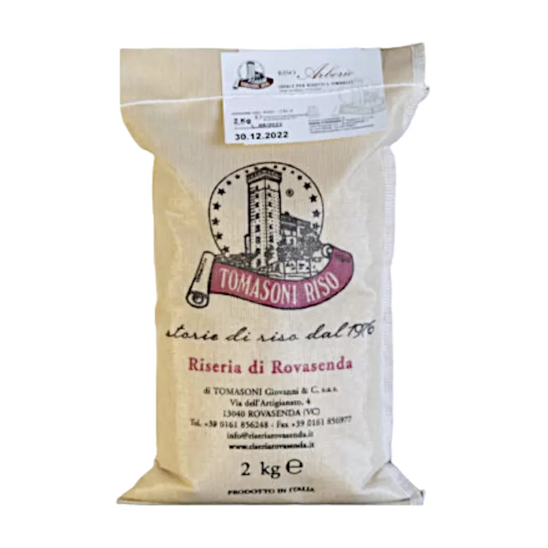 RIZ ARBORIO - SAC EN TISSU de Tomasoni Riso | StoreItaly.org