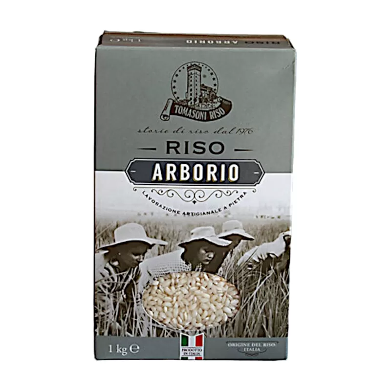 ARBORIO REIS - SCHACHTEL 1KG von Tomasoni Riso | StoreItaly.org