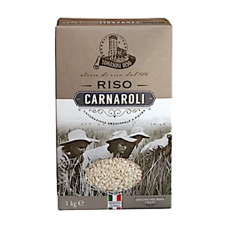 RIZ CARNAROLI - ÉTUI 1KG de Tomasoni Riso | StoreItaly.org