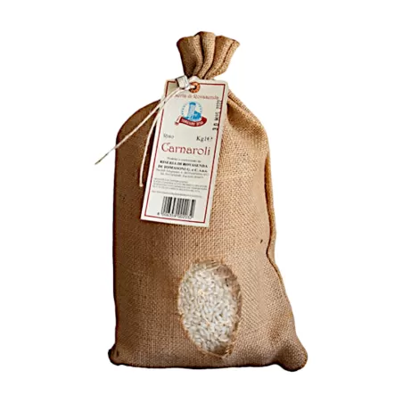 RIZ CARNAROLI AOP - SAC EN JUTE DE 1KG de Tomasoni Riso | StoreItal...
