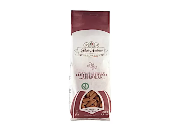 Pasta con farina di lenticchie rosse - 10 pz di Pasta Natura Gluten...