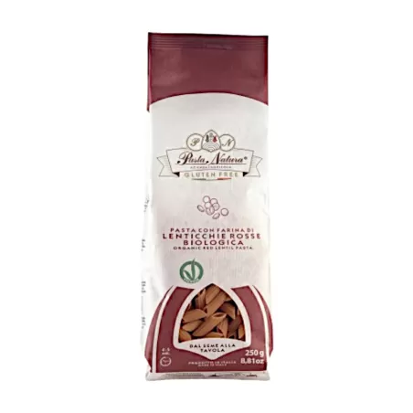 Pasta with red lentil flour - 10 pcs by Pasta Natura Gluten Free |...