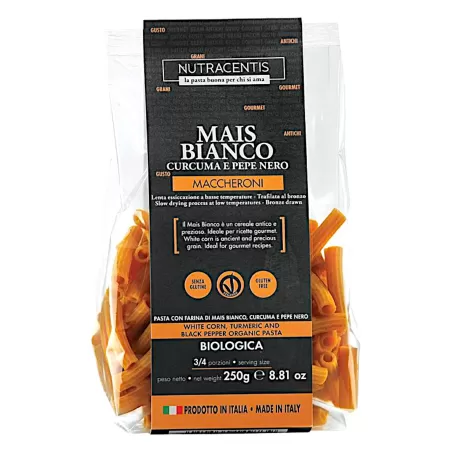 Fusilli White Corn Turmeric and Pepper - 10 packs by Pasta Natura ...