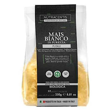 Fusilli de Maïs Blanc - 10 pcs de Pasta Natura Gluten Free | StoreI...