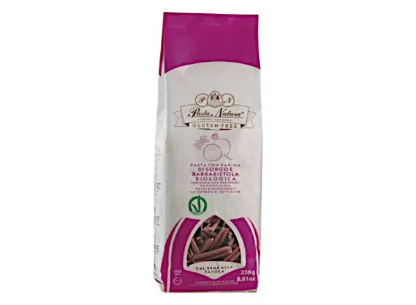 Pasta with sorghum and beetroot - 10 pcs by Pasta Natura Gluten Fr...