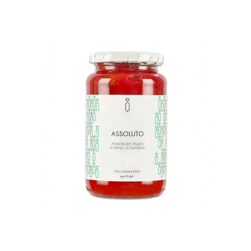 Absolu - Tomate Pelée au Naturel 520 g de Italiana Vera | Stor...