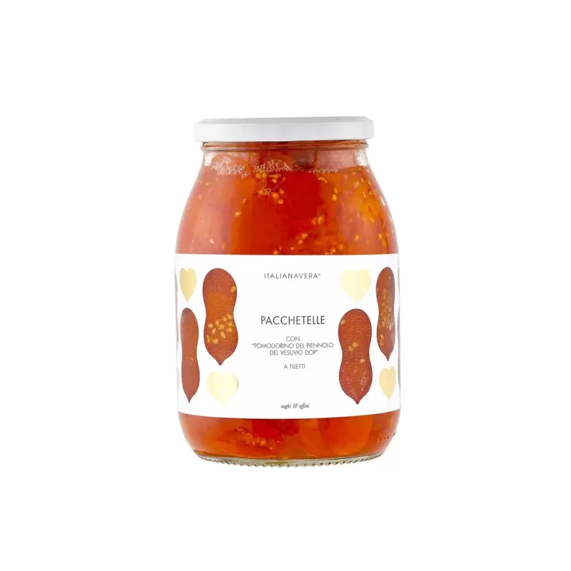 Pacchetelle de tomates du Piennolo Vésuvien 550 g d'Italienne ...