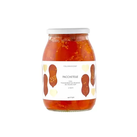 Pacchetelle de tomates du Piennolo Vésuvien 550 g d'Italienne ...
