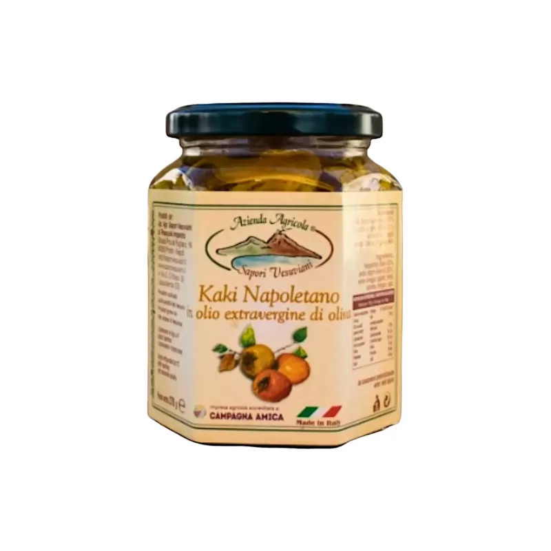 Kaki Vanille Napolitain Sous Huile 270 g de Sapori Vesuviani | Je suis...