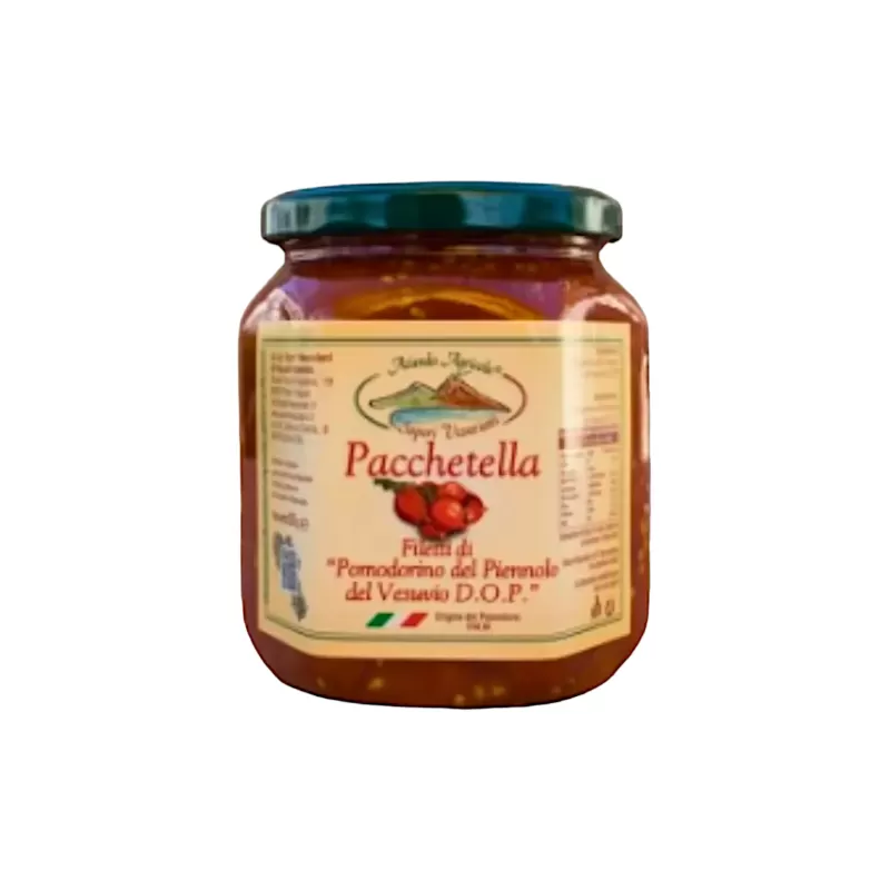 Pacchetella: Filets von Vesuvius Piennolo-Tomaten D.O.P. ...