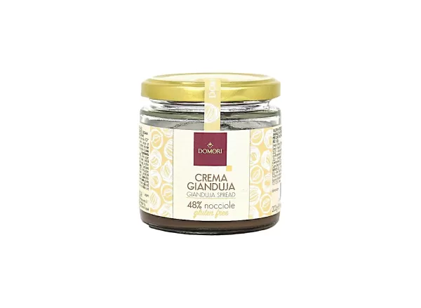 Gianduja Spreadable Cream - 200g by Domori | StoreItaly.org