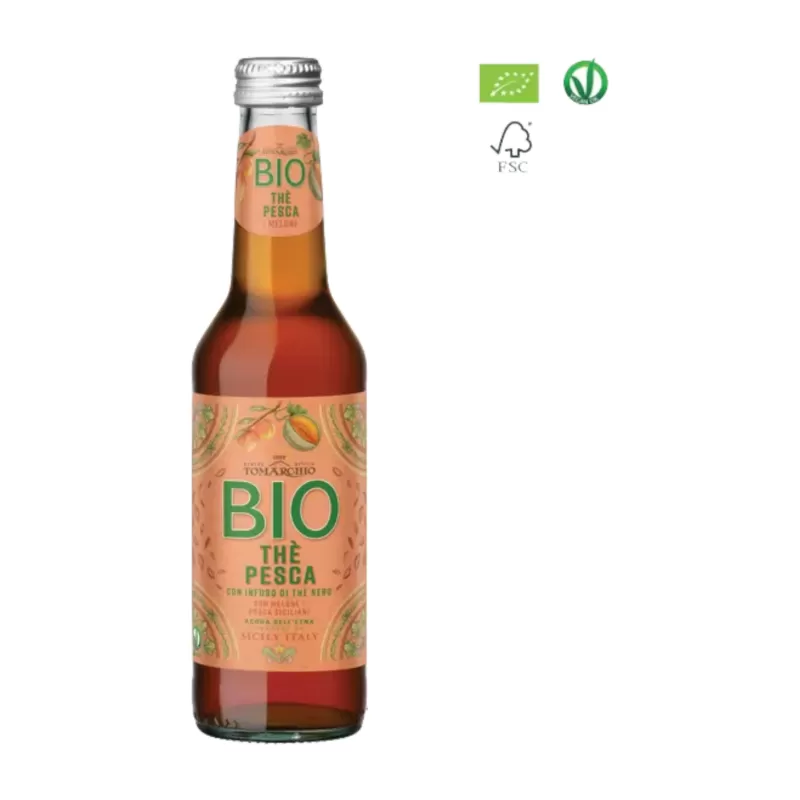 Thé Pêche Melon BIO de Tomarchio | StoreItaly.org