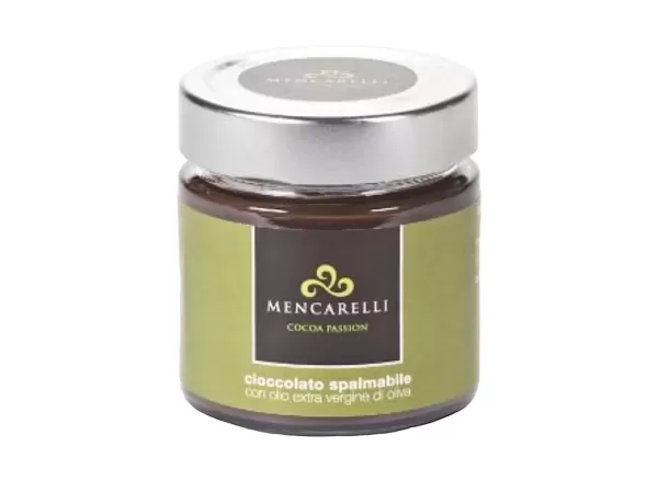 Olive Oil Infused Chocolate Spread by Mencarelli | StoreItaly.org