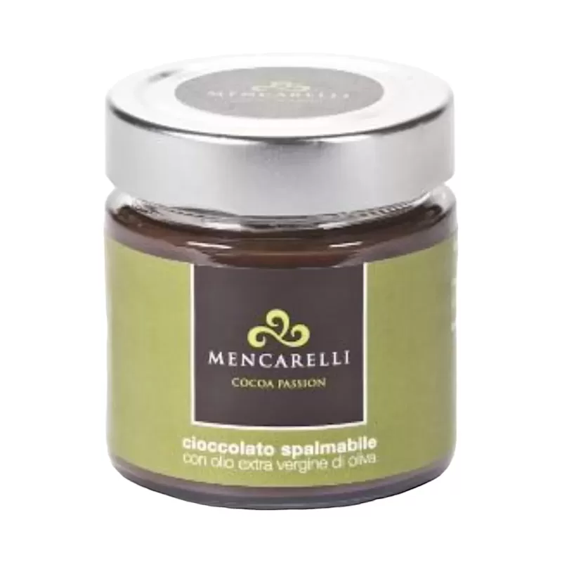 Olive Oil Infused Chocolate Spread by Mencarelli | StoreItaly.org