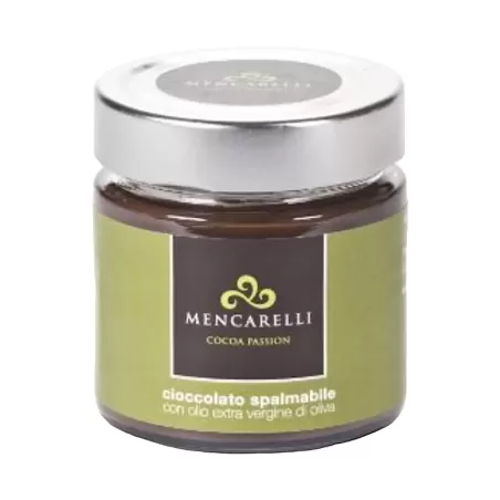 Olive Oil Infused Chocolate Spread by Mencarelli | StoreItaly.org