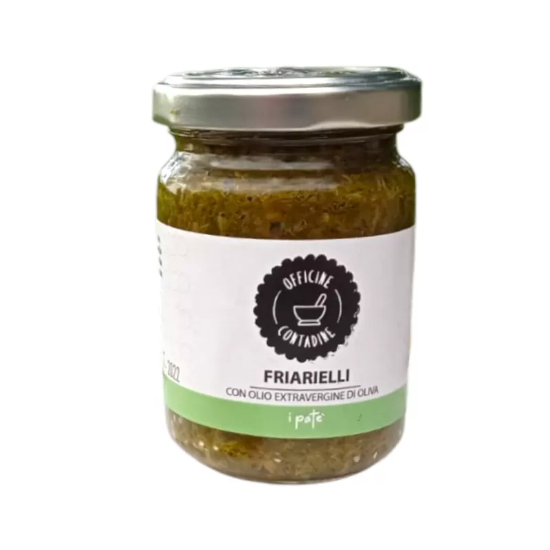 Patè von Friarielli - 128 g von Officine Contadine | StoreItaly.org