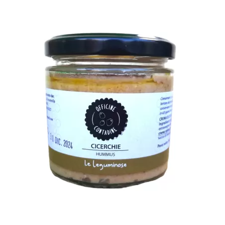CHICKPEA HUMMUS - 180G by Officine Contadine | StoreItaly.org