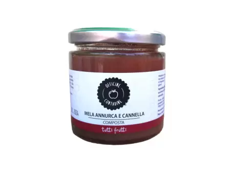 ANNURCA APPLE AND CINNAMON COMPOTE - 230G by Officine Contadine | ...