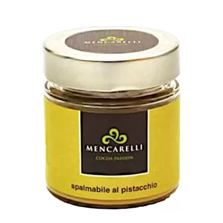 Pistaziencreme zum Streichen - 200g von Mencarelli | StoreItaly.org