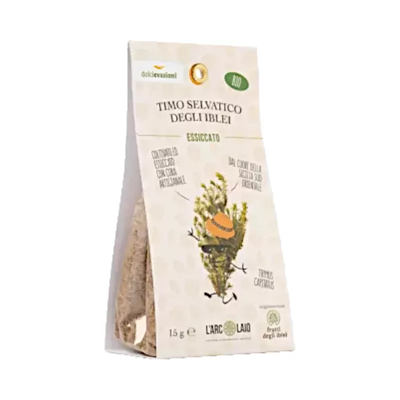 Thym de Sicile Séché Bio de L'Arcolaio cooperativa sociale | S...